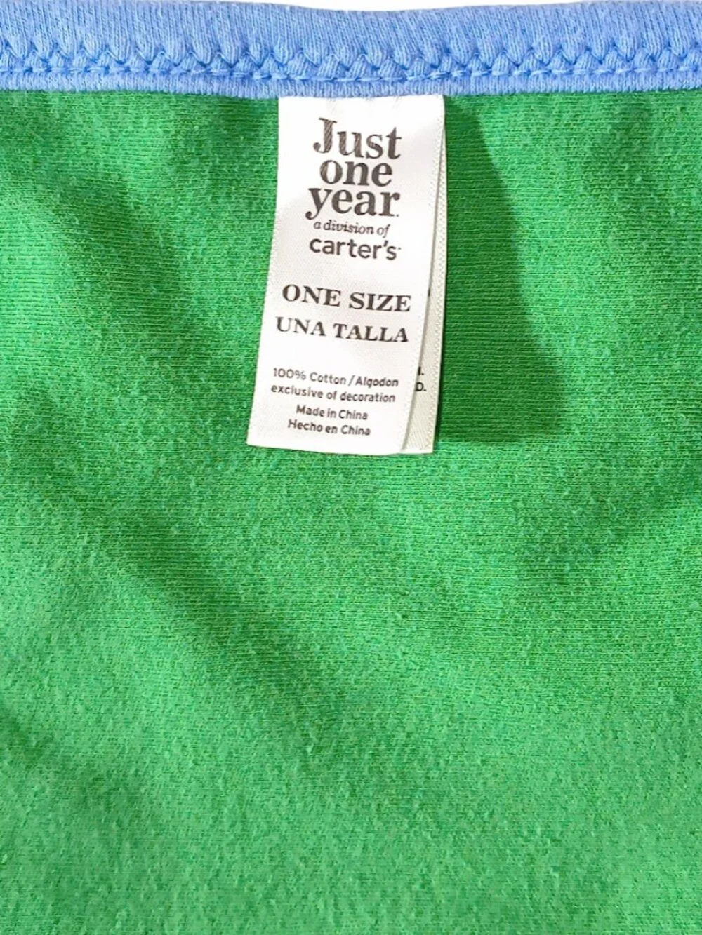 Just One Year Carter's Construction Truck Dog Lovey Security Blanket 25